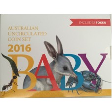 AUSTRALIA 2016 . BABY MINT SET . ALPHABET SERIES